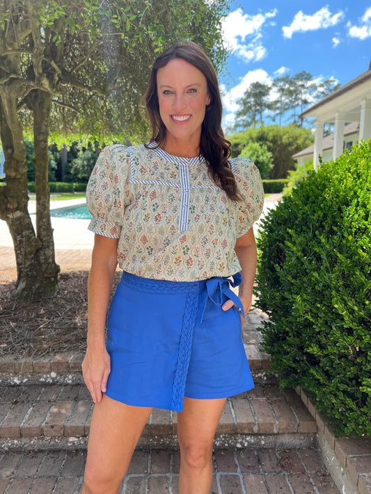 Kenley Floral Top
