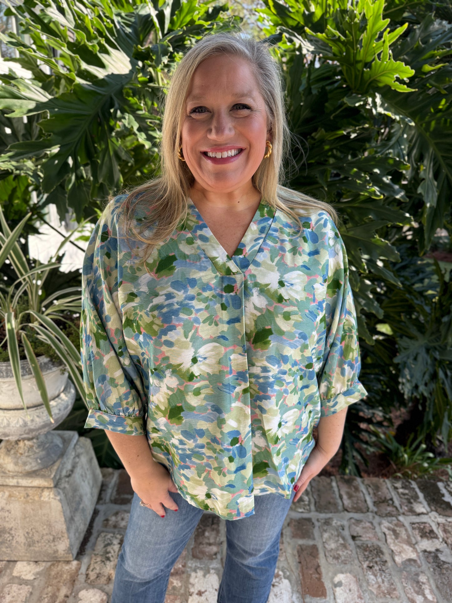 Watercolor Dream Blouse