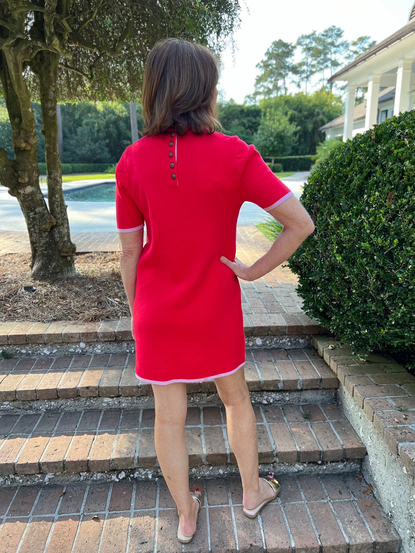 Red Hot Candy Knit Mini Dress