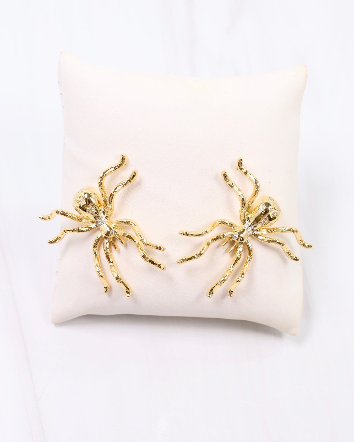 Spooky Spider Earring Gold