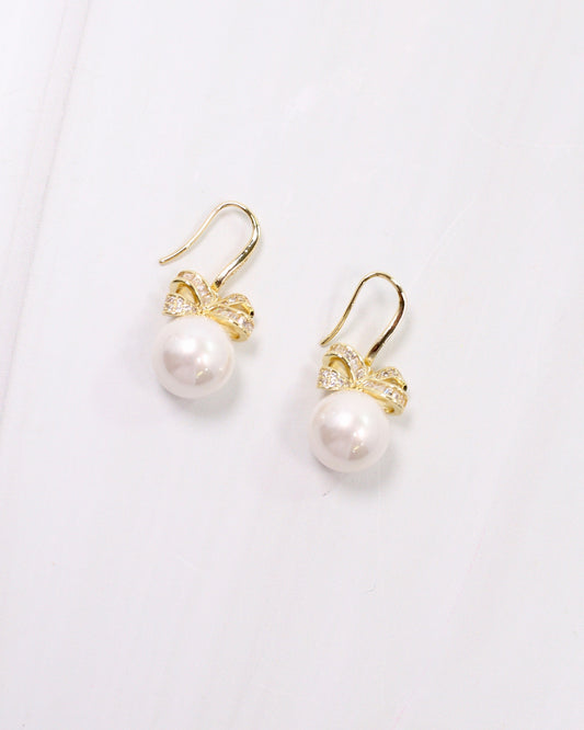 Kensington Pearl Earring Gold