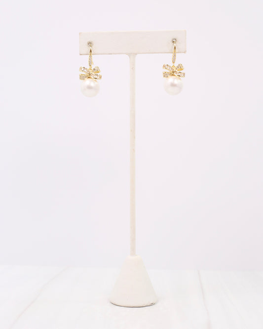 Kensington Pearl Earring Gold