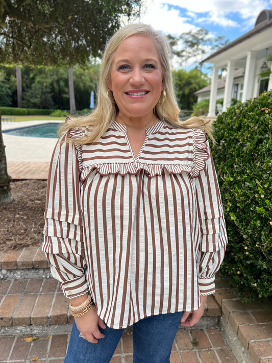 Honorary It Girl Stripe Top