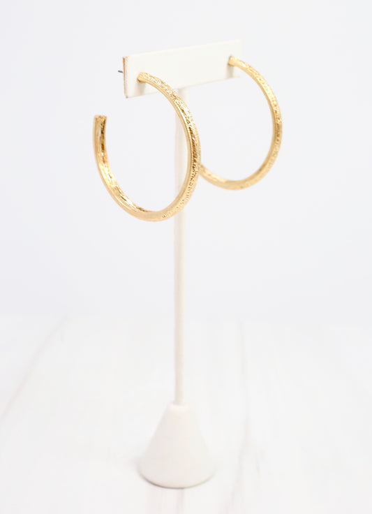 Loxley Hoop Earring Gold