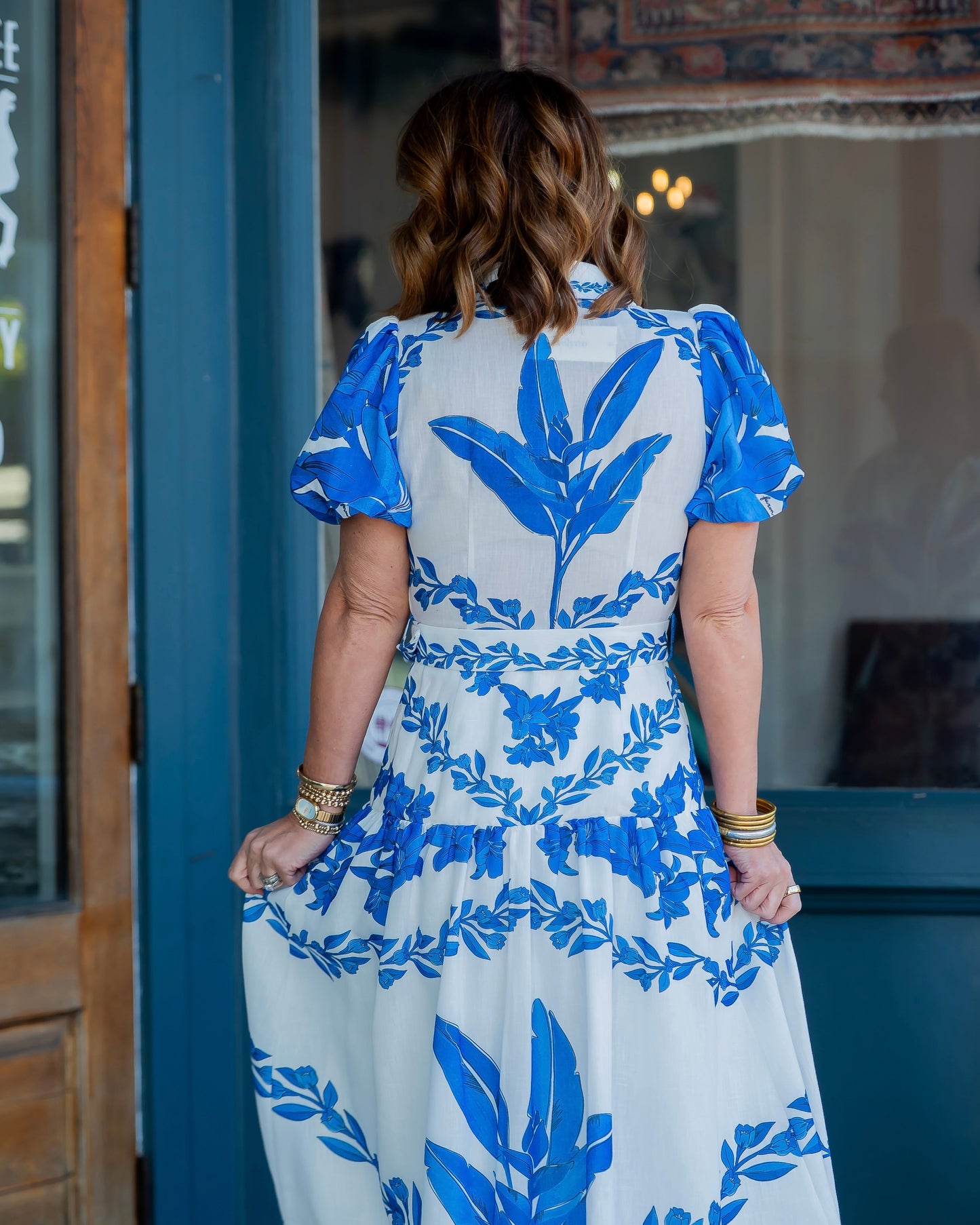 Stella Floral Puff Sleeve Dress