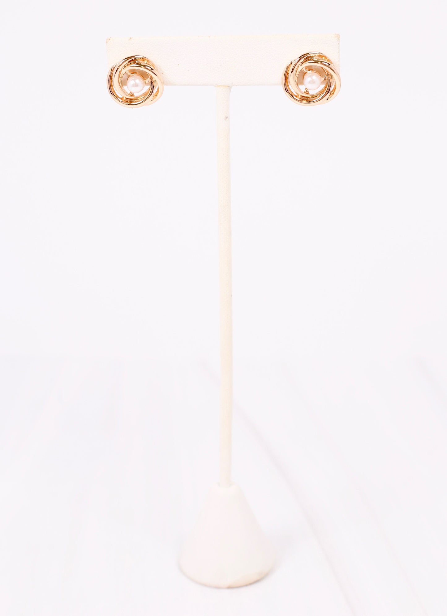 Ackard Pearl Stud Earring GOLD