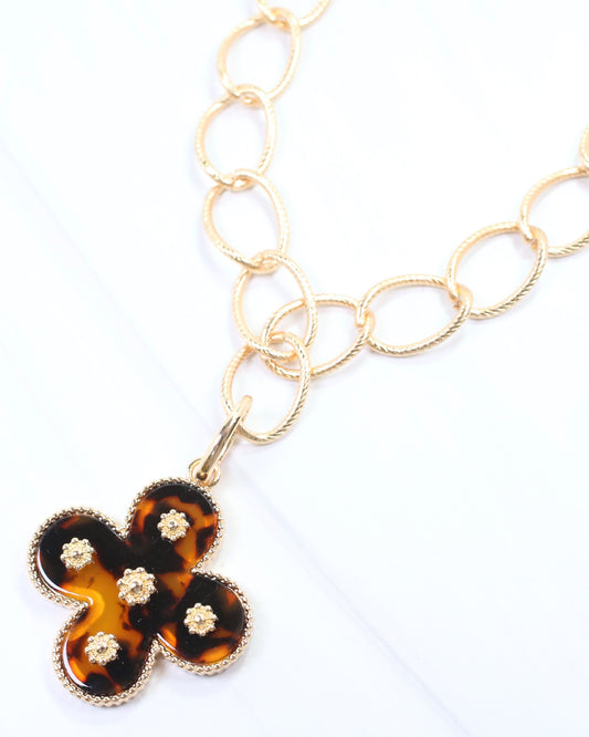 Joanie Clover Charm Tortoise