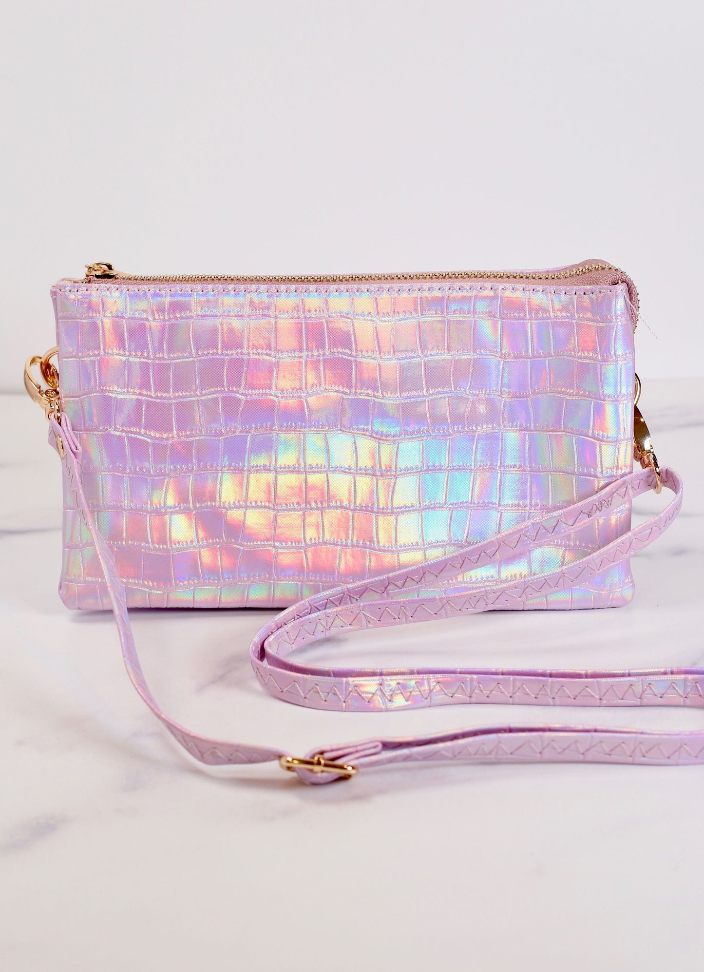 Liz Custom Collection Crossbody Bag Hologram