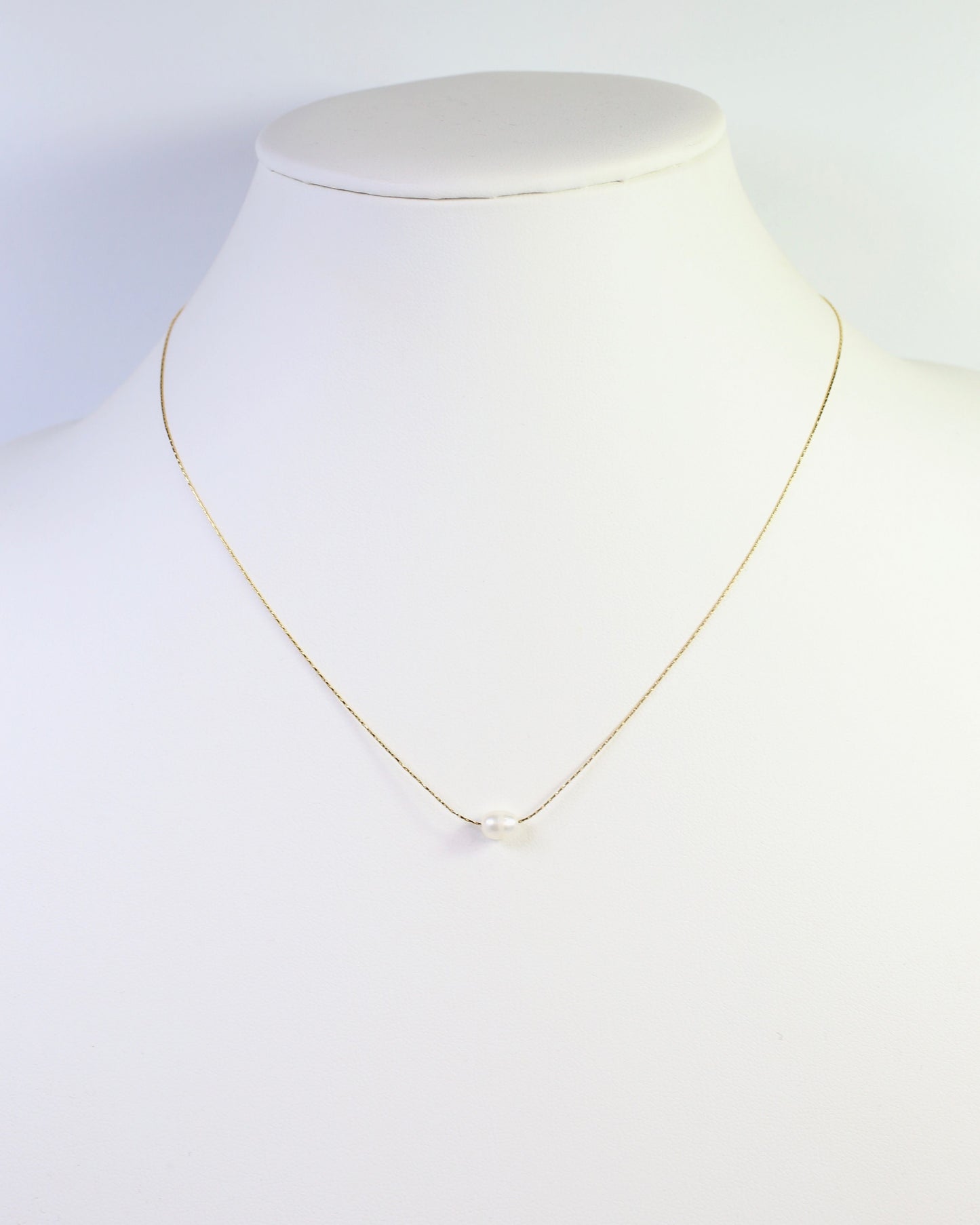 Conquest Necklace with Pearl Gold