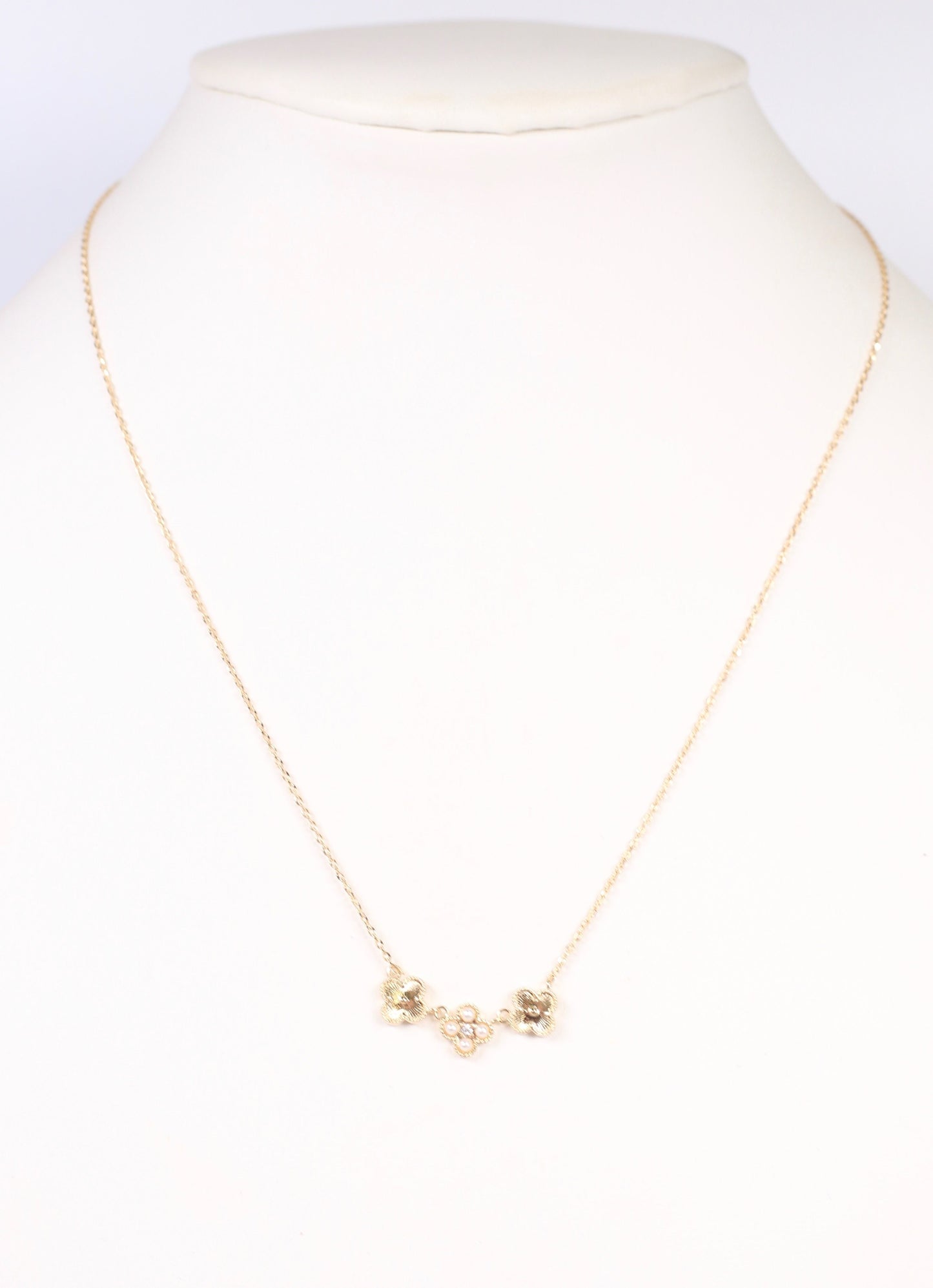 Handleson Clover Necklace GOLD