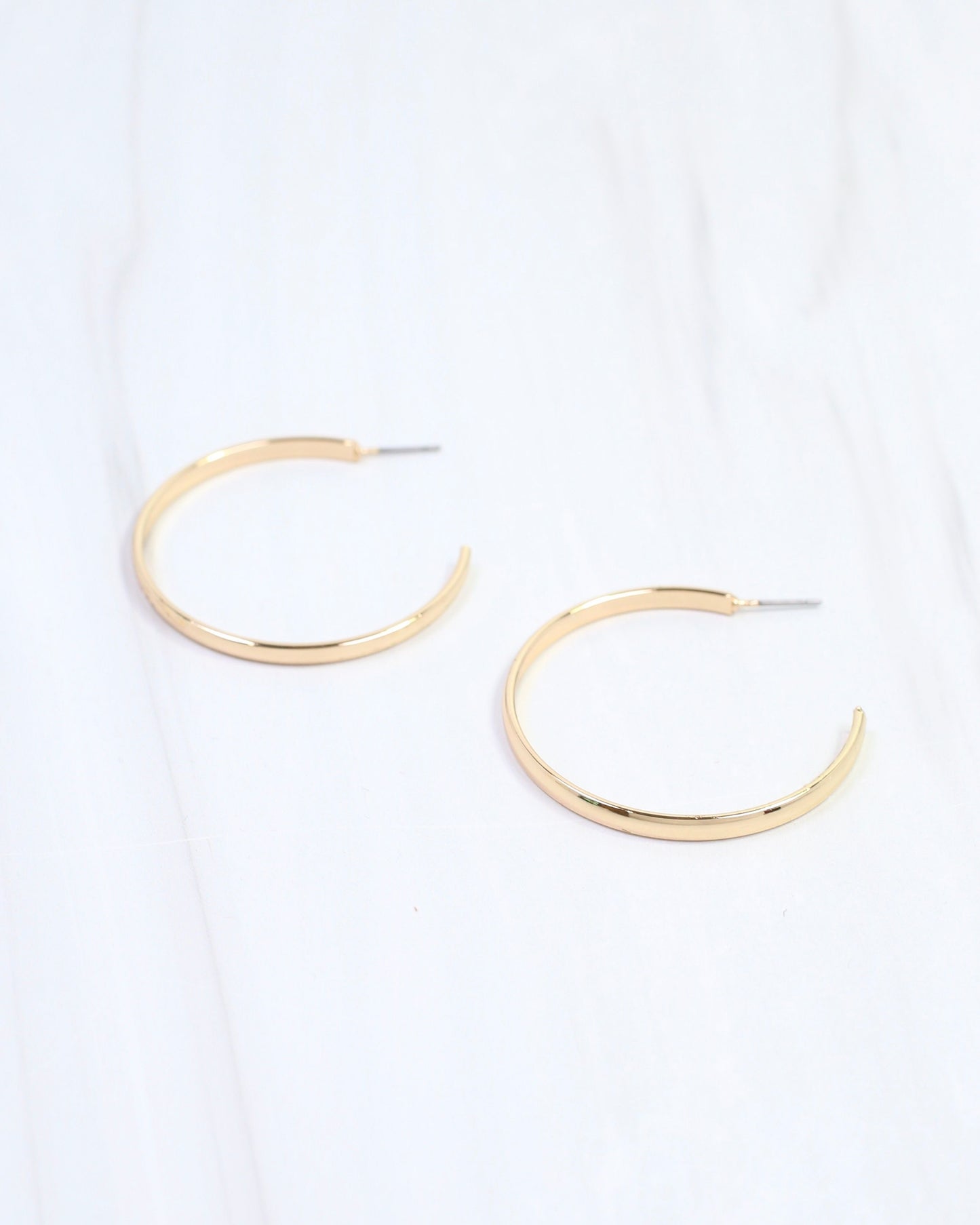 Justine Hoop Earring Gold