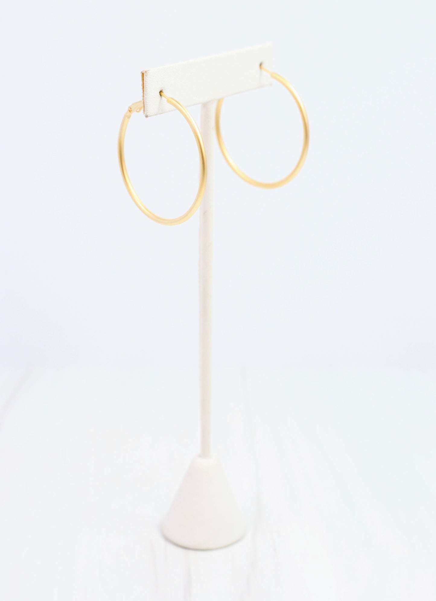 Rinaldi Hoop Earring Matte Gold