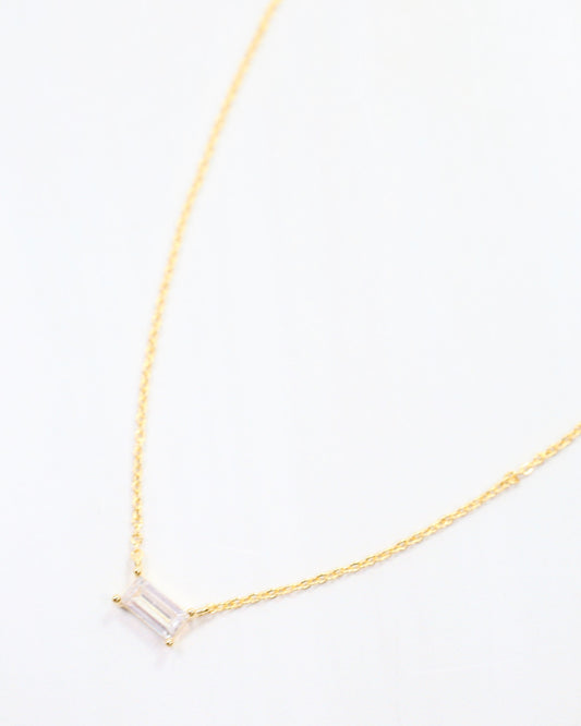 Hobson CZ Necklace Gold