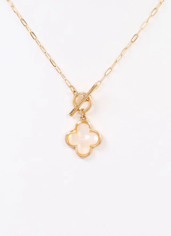 Jamal Clover Necklace GOLD