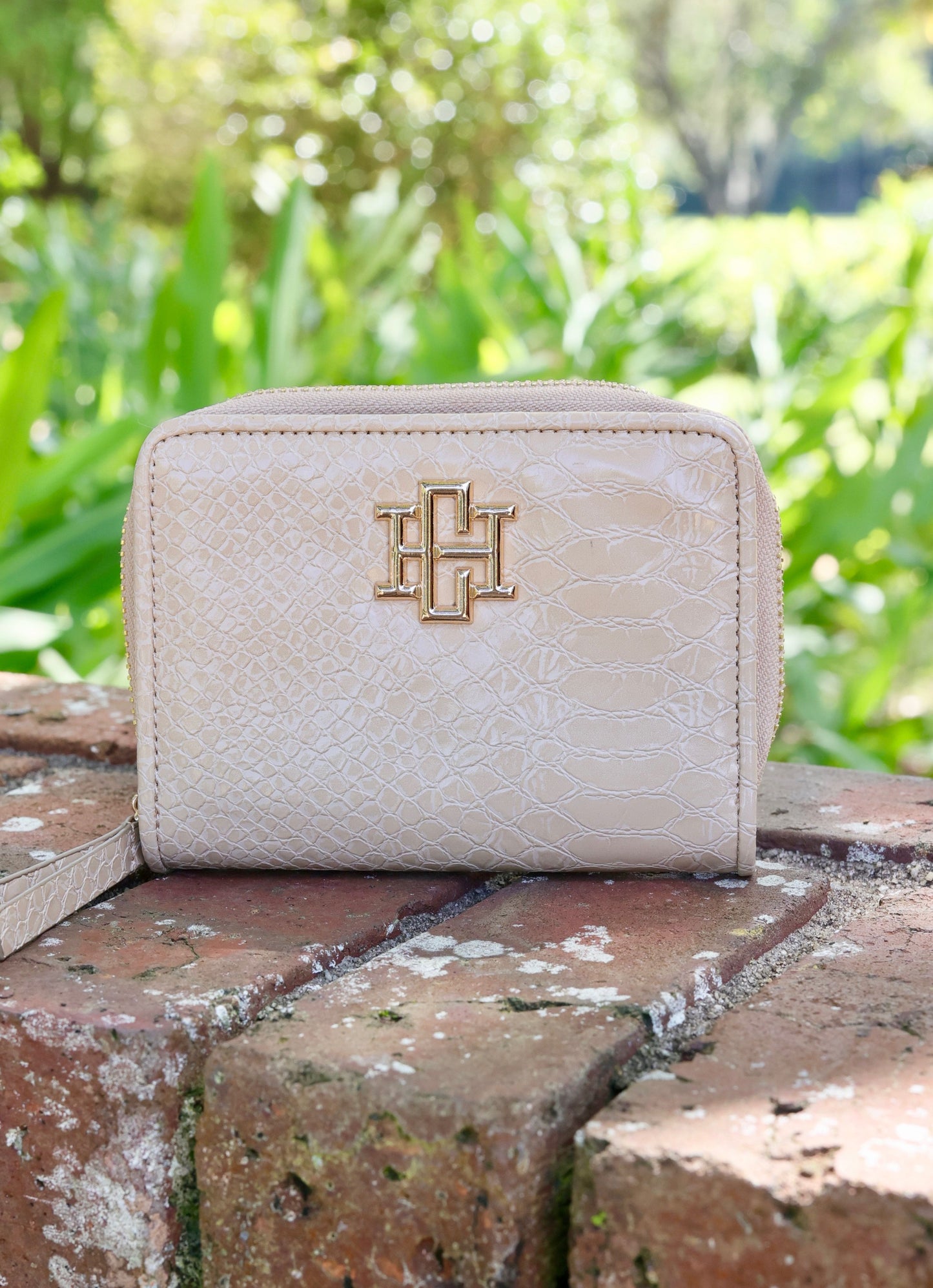 Nadine Zippered Wallet TAN ES