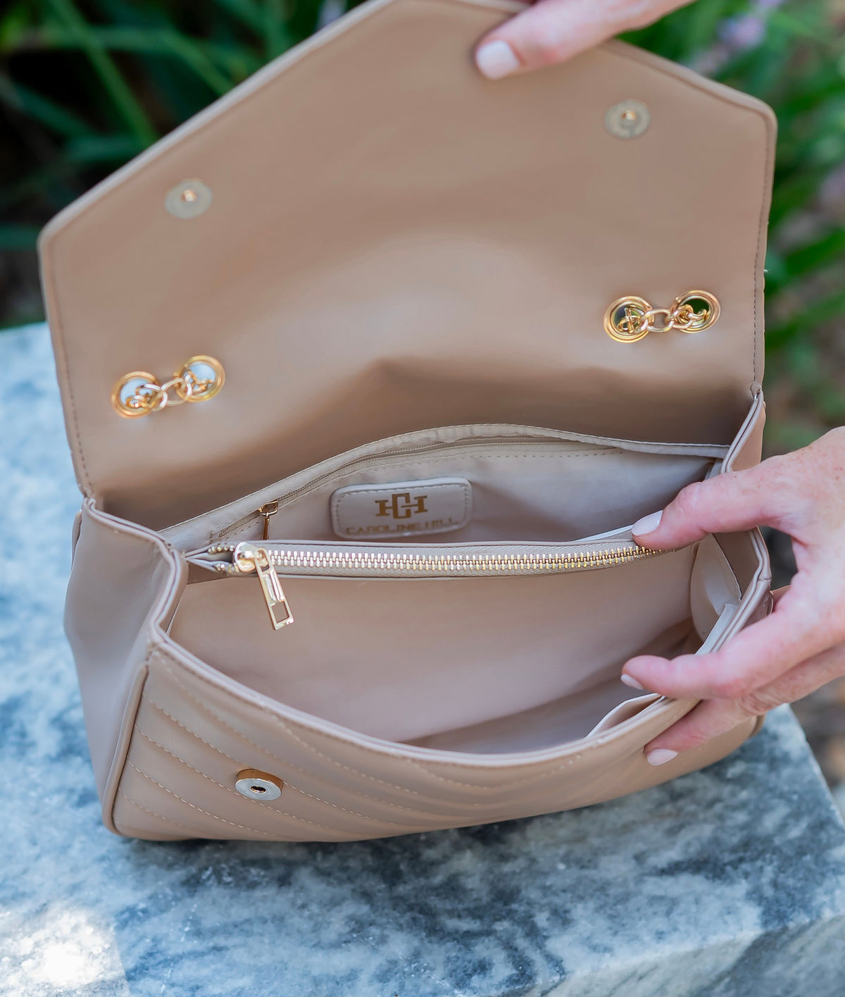 Mia Crossbody Bag Latte VQ