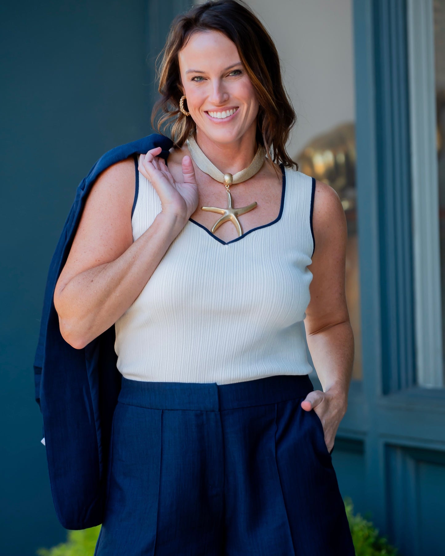 Brea Back Elastic Shorts