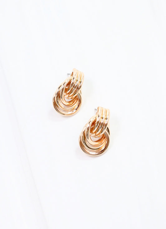 Monette Drop Earring Gold