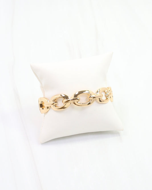 Alane Link Bracelet Gold