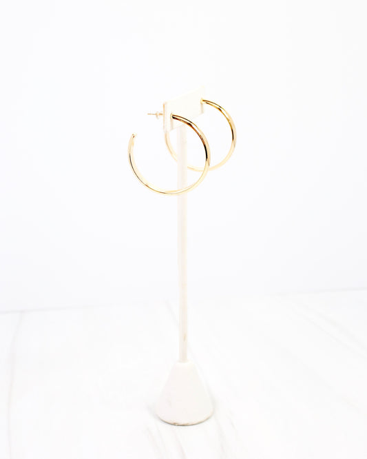 Edison Hoop Earring WR Gold