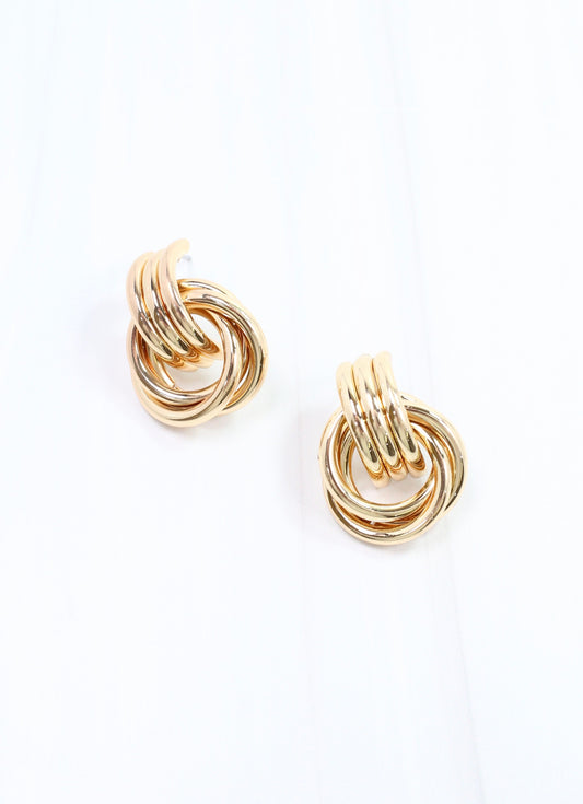 Jacques Drop Earring Gold