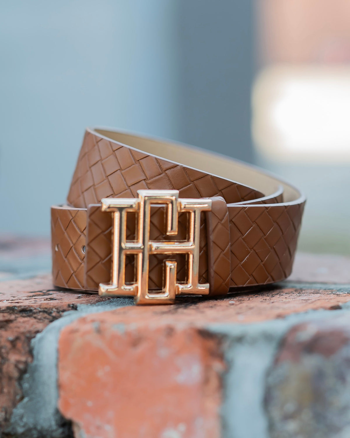 Bridgette Belt Woven Saddle