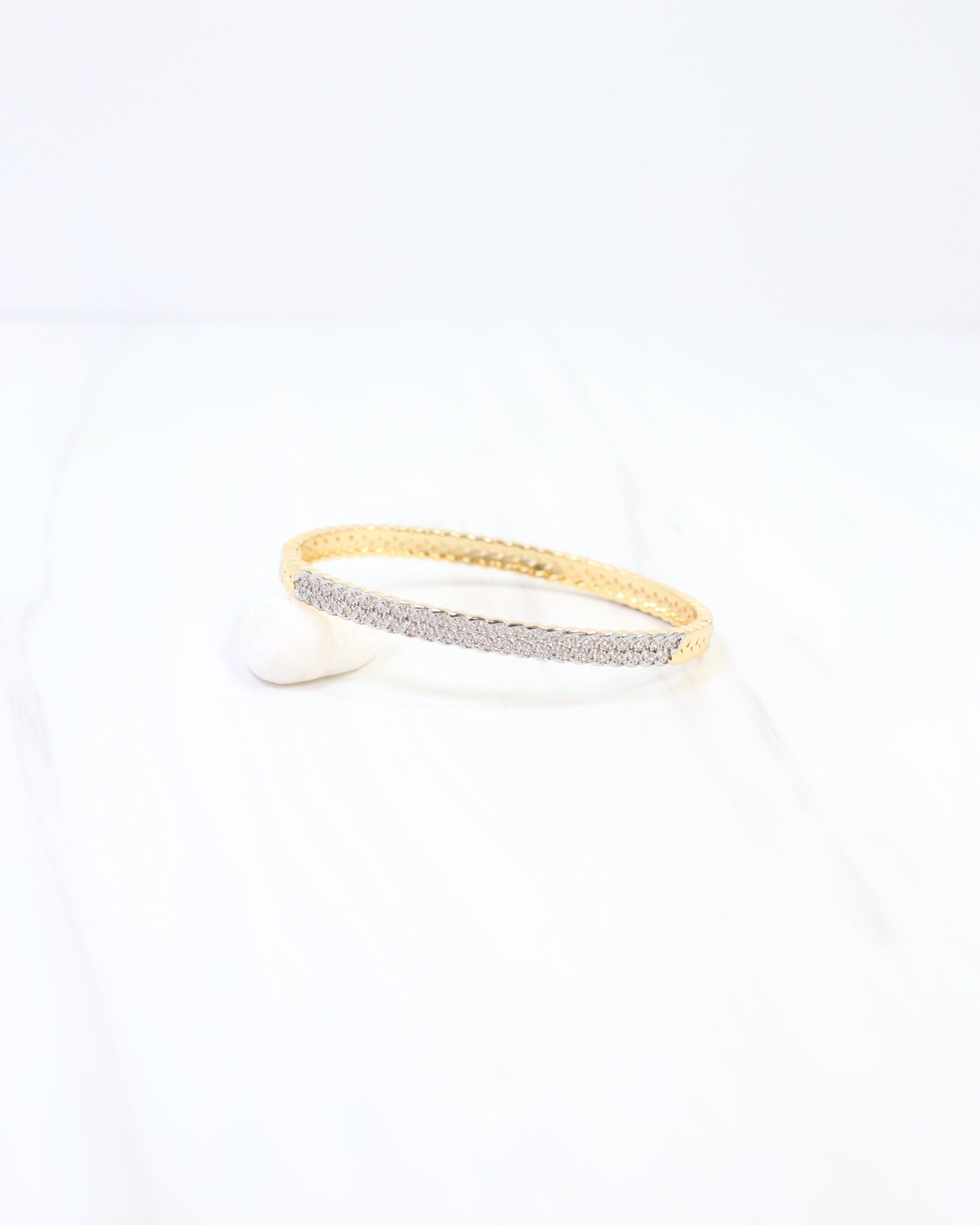 Fitchburg CZ Pave Bracelet Gold