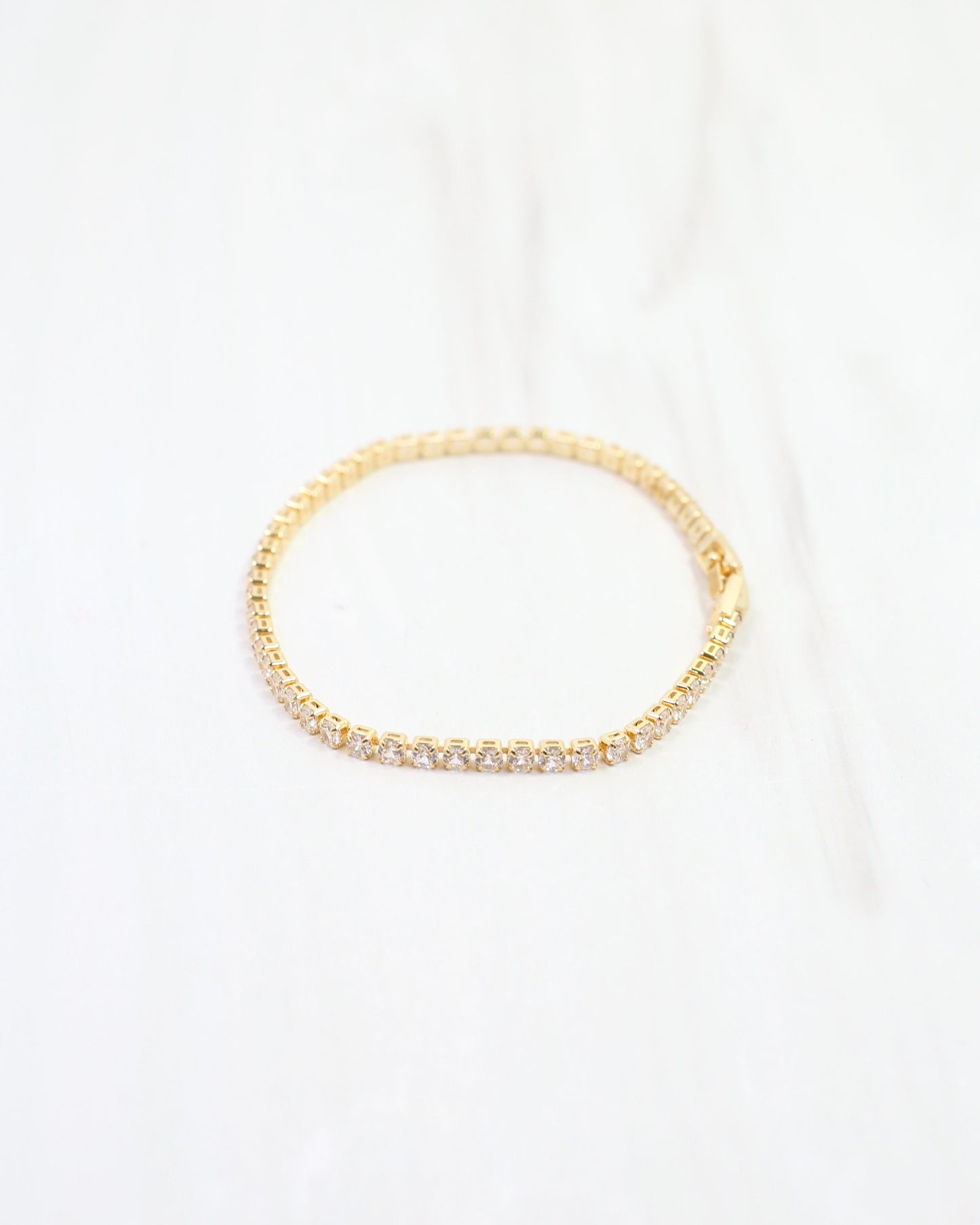 Searcy CZ Bracelet Gold