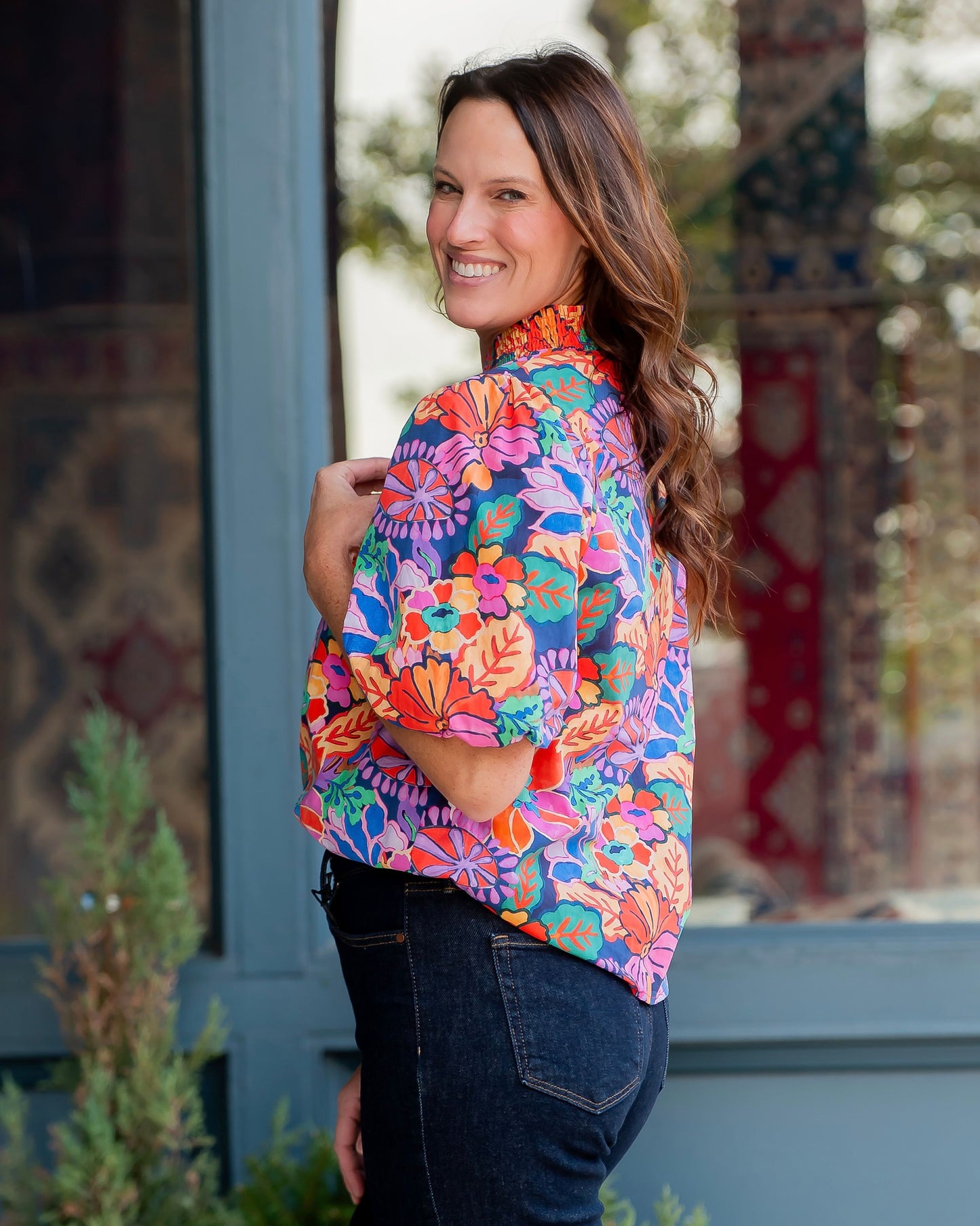 Happy Days Floral Top