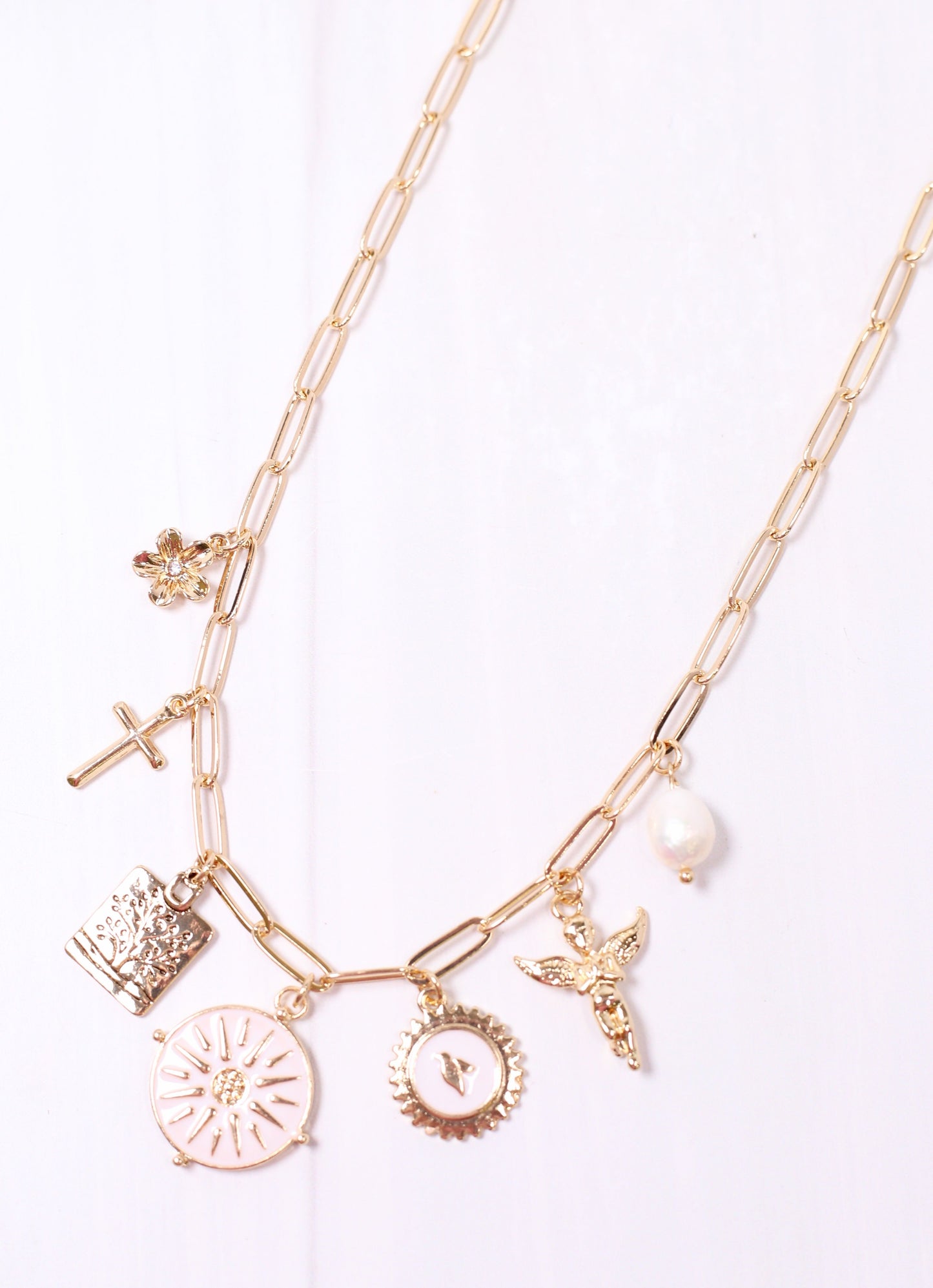 Diana Charm Necklace GOLD