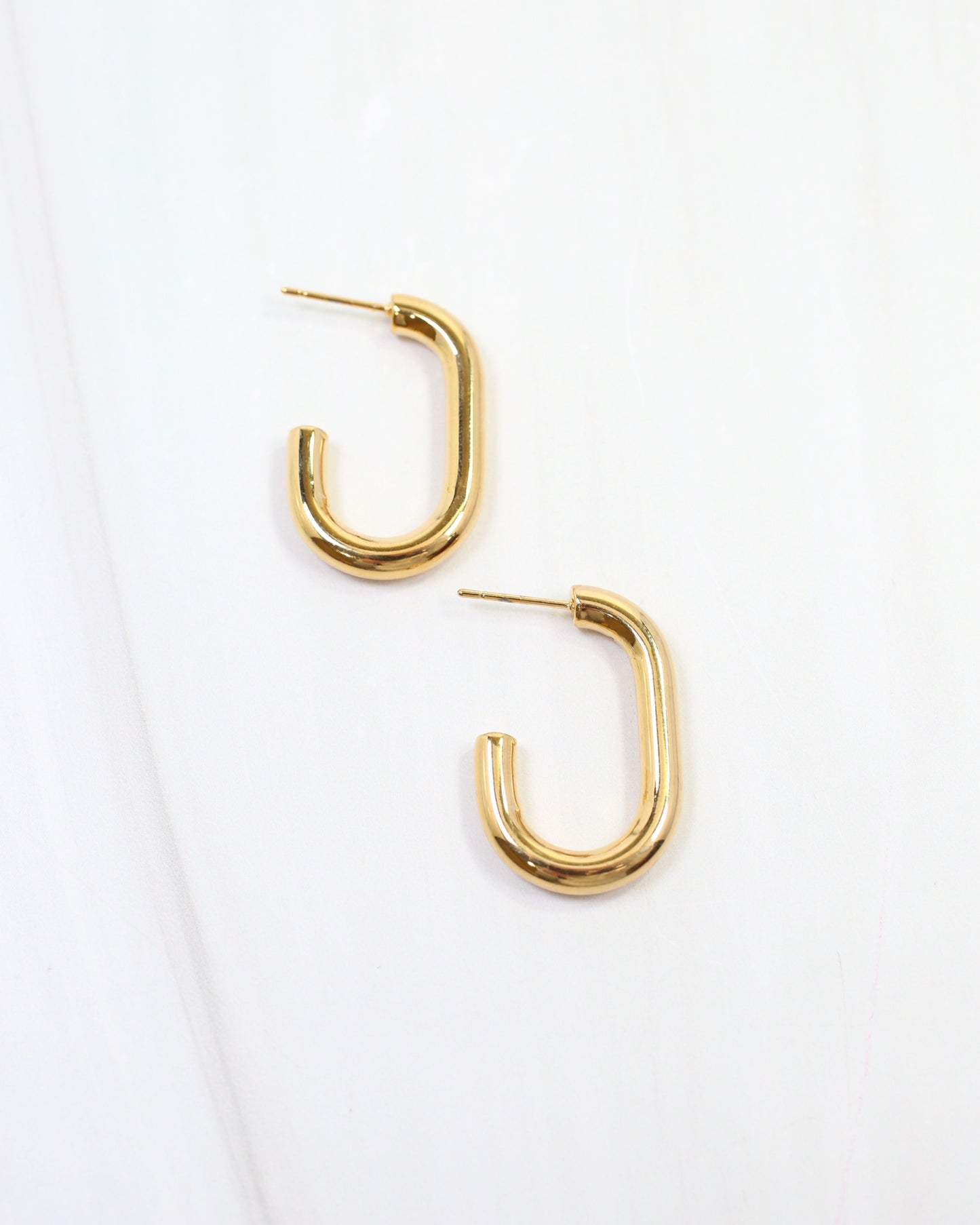 Greenfield Hoop Earring Gold