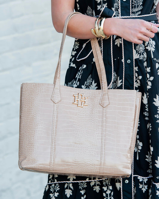 Heath Tote Bag Latte EC