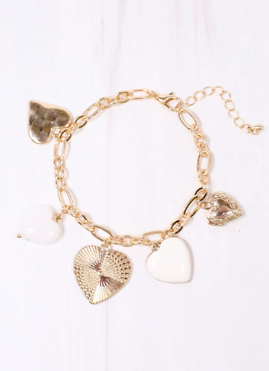 Wyner Charm Bracelet GOLD