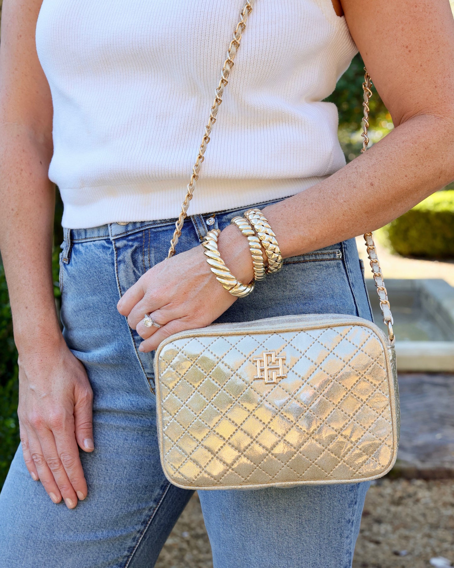 Bryce Crossbody Champagne Pop