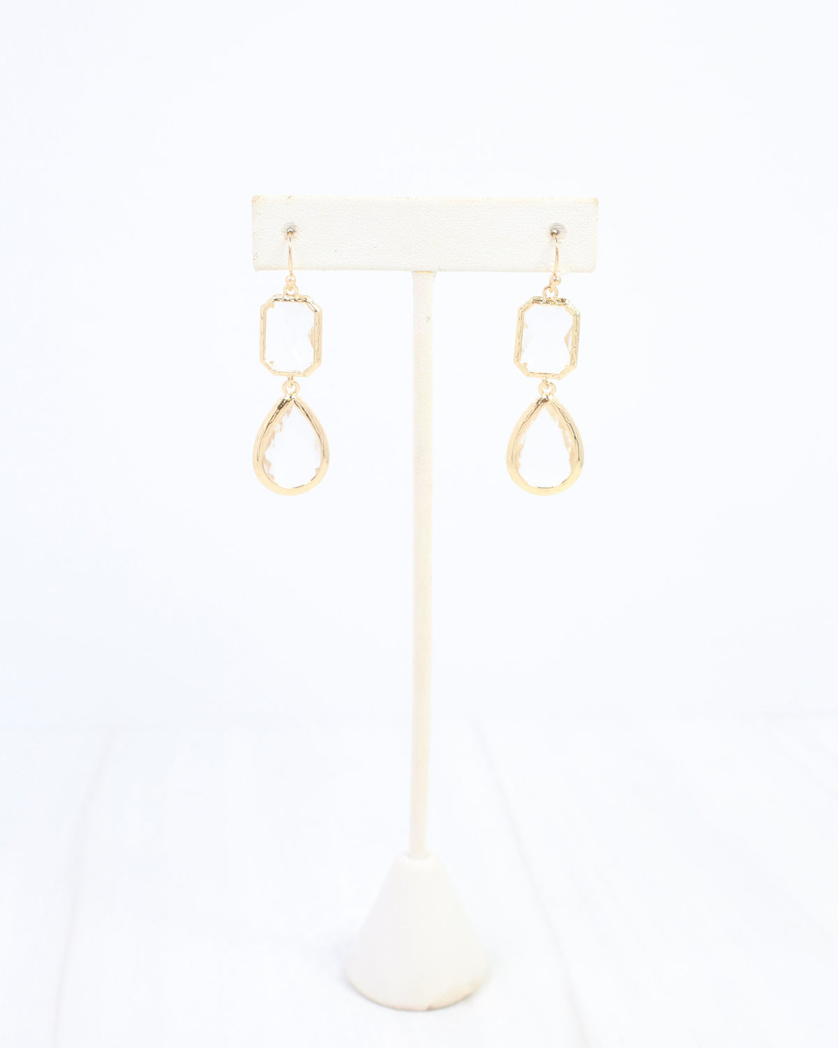 Sadie Teardrop Dangle Earring WR Gold
