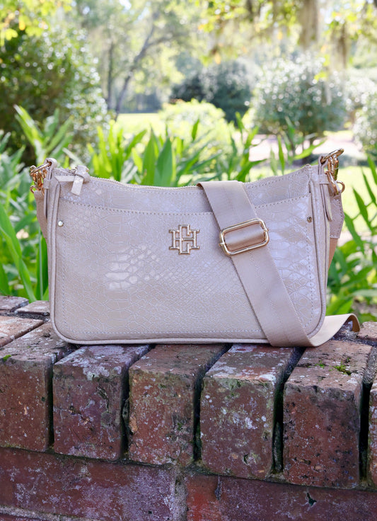 Paxton Crossbody with Pockets TAN ES