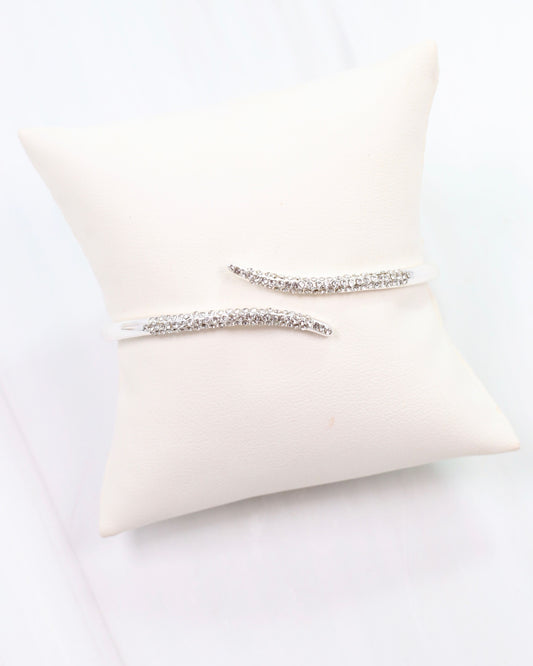 Gaines Bangle Bracelet Silver
