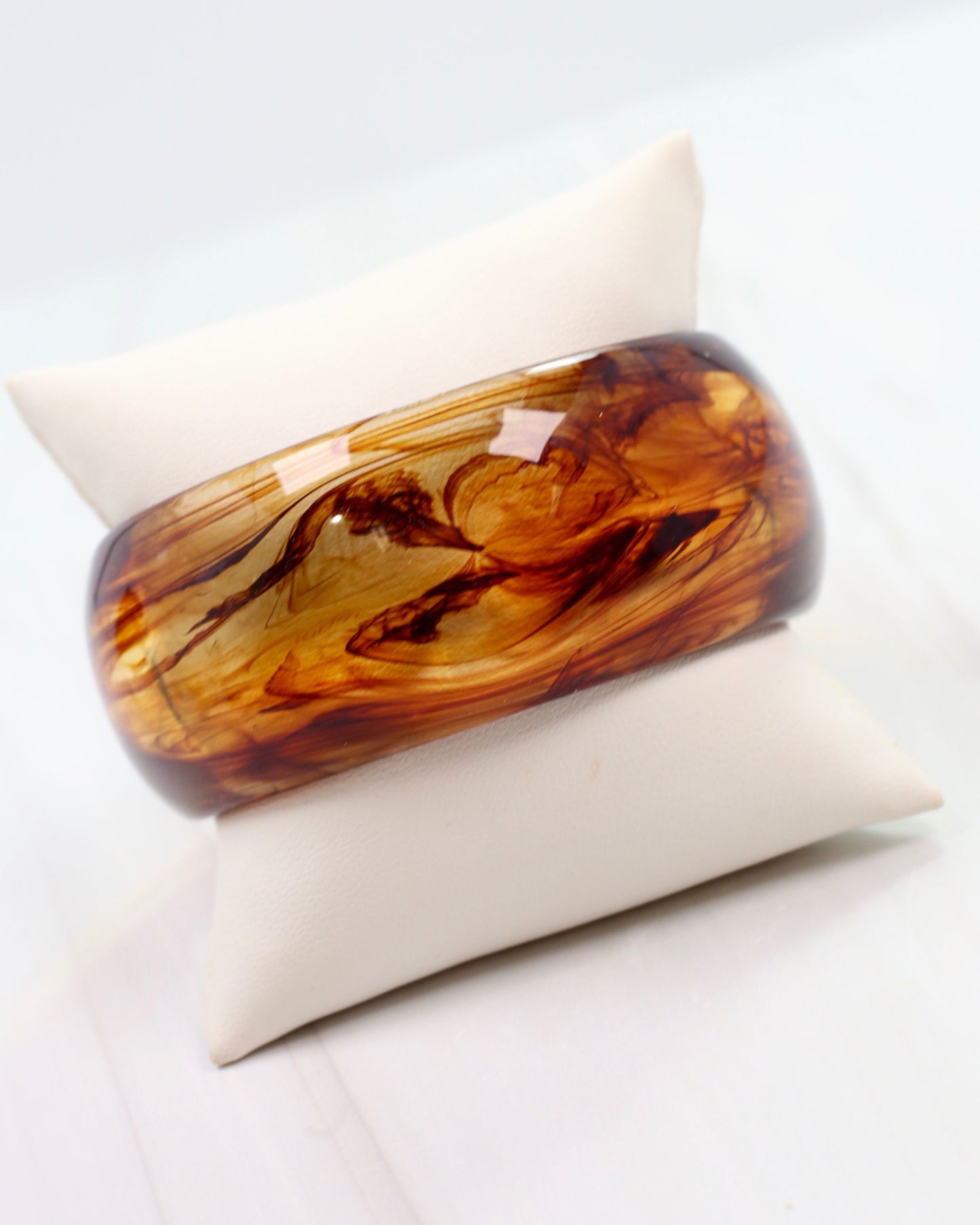 Carole Bangle Bracelet Tortoise