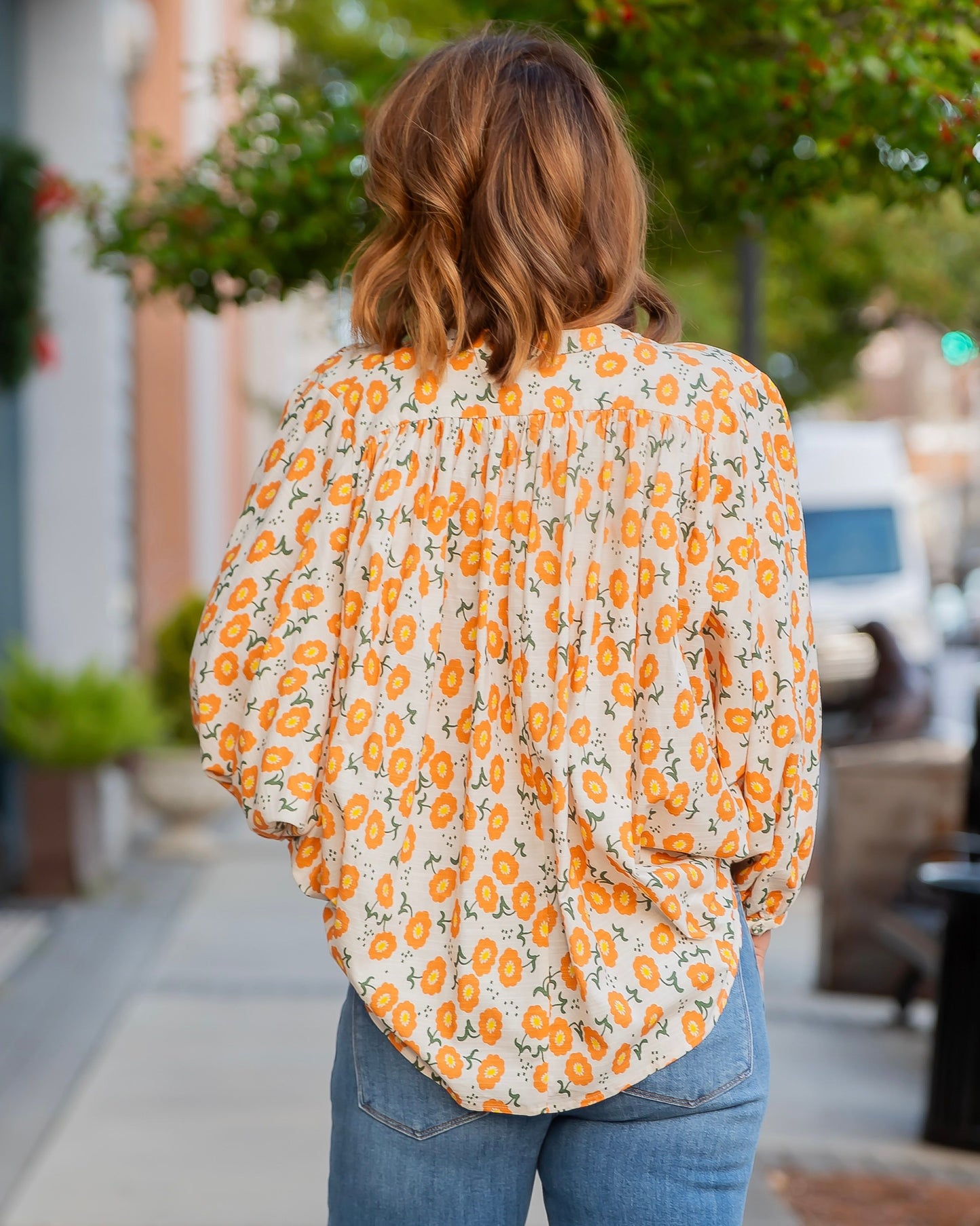 Belle Blossom Wide Fit Blouse