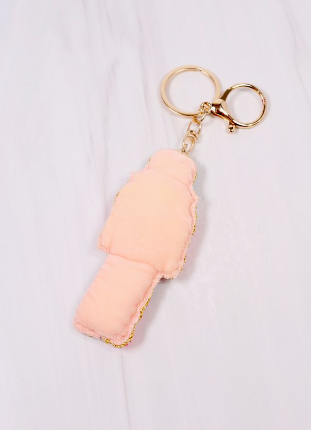 Nutcracker Prince Keychain PINK