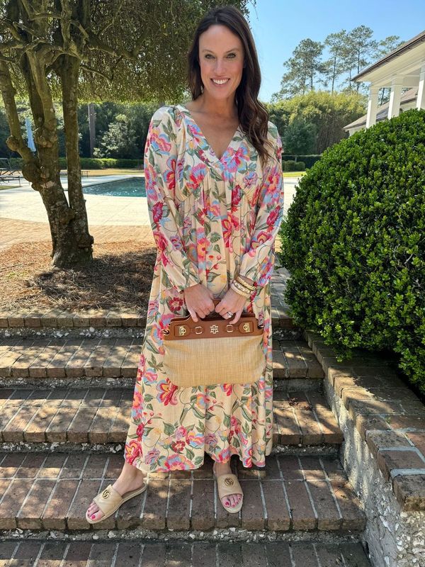 Move In Grace Floral Maxi