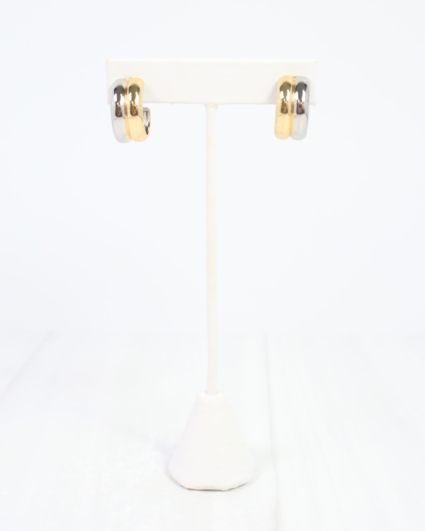 Mason Hoop Earring Gold Silver