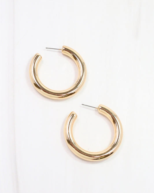 Barbara Hoop Earring Gold
