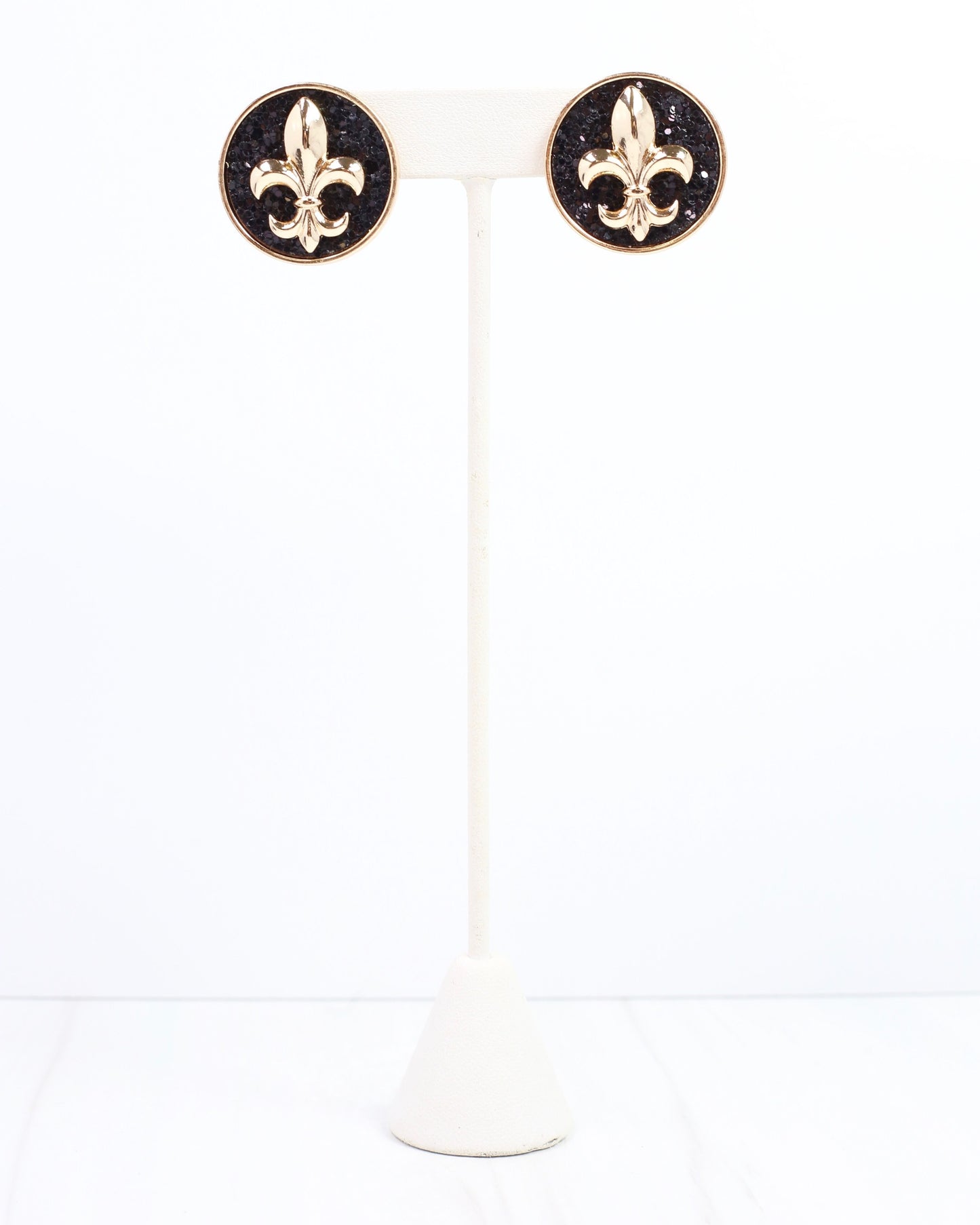 Fleur de Lis Earring Gold