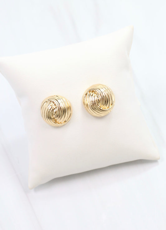 Colbert Stud Earring Gold