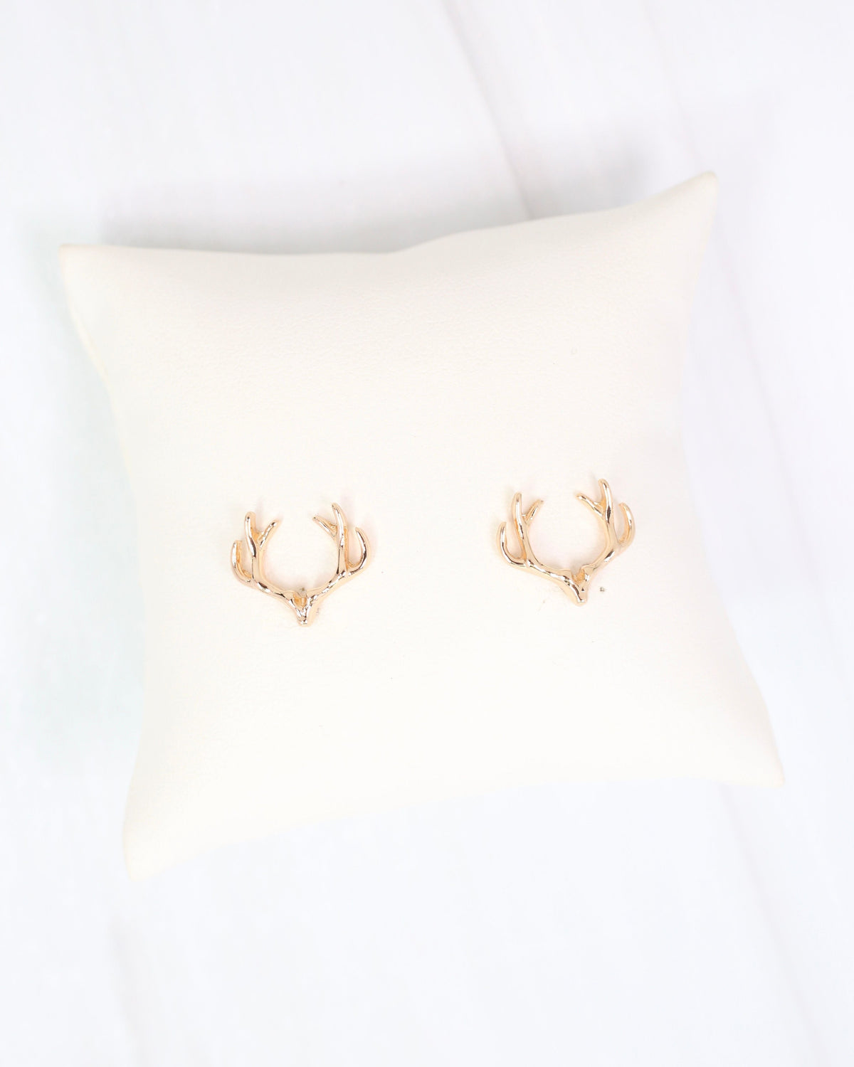Deerfield Antler Stud Earring Gold