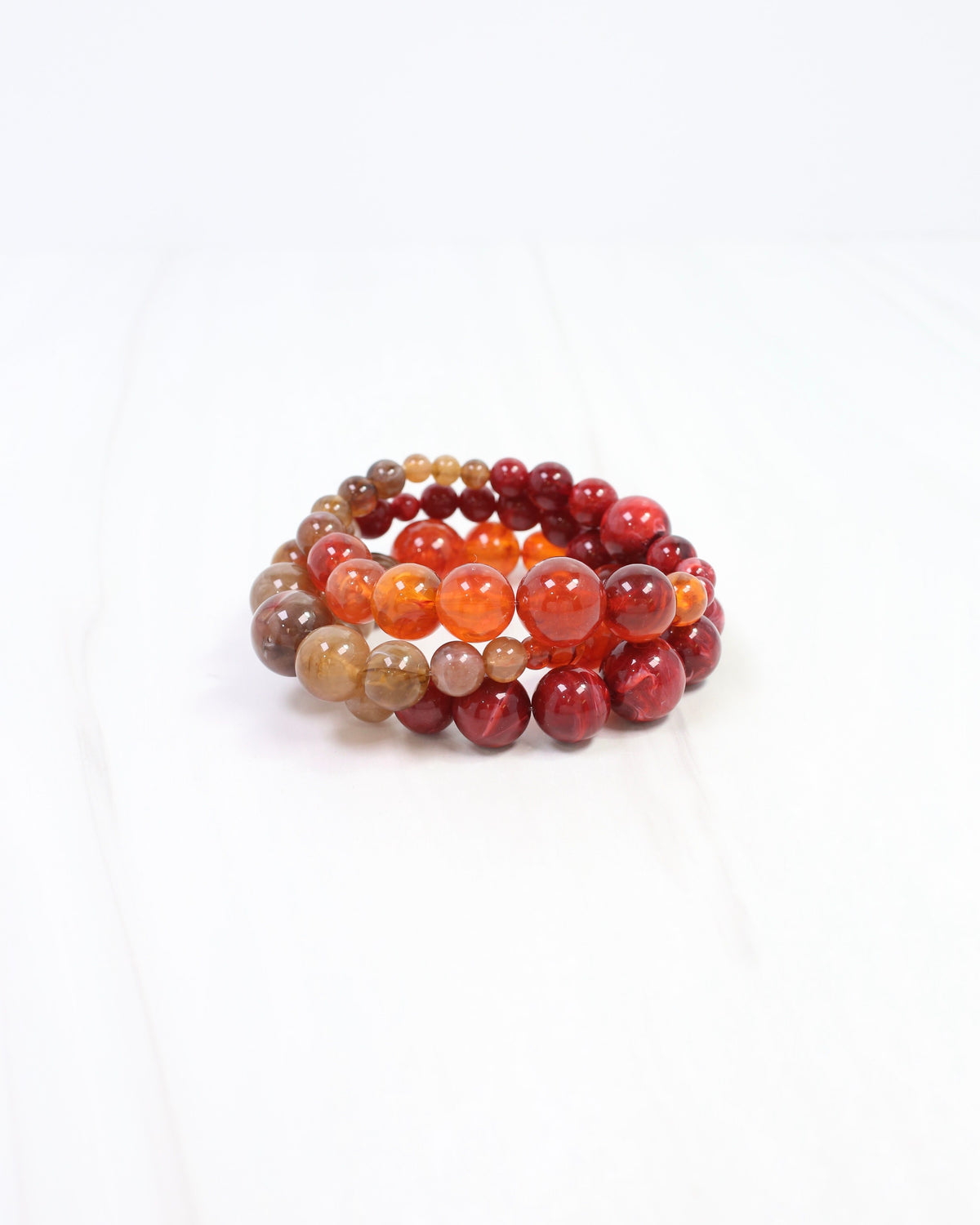 Alexander Beaded Bracelet Wine Multi