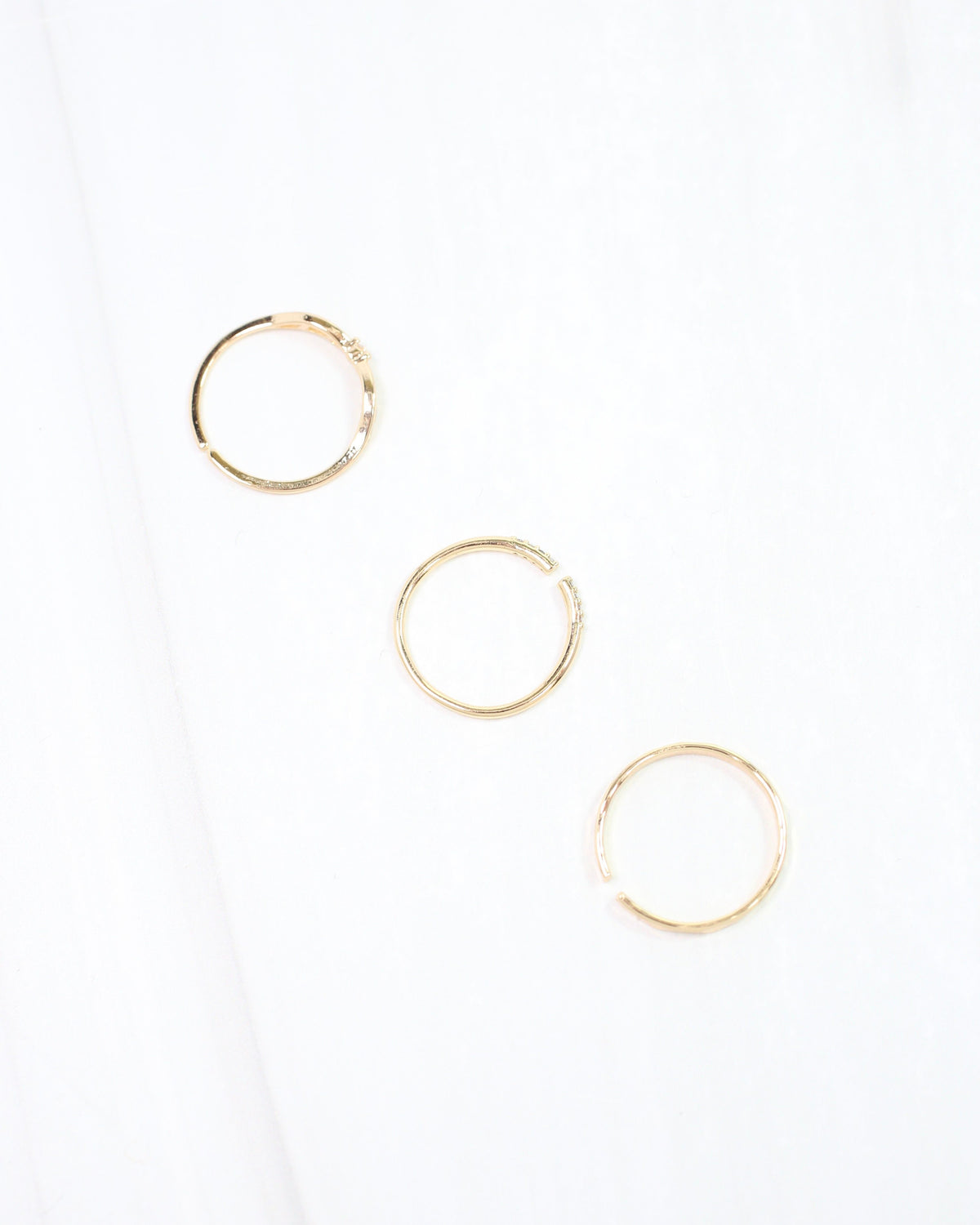 Ward CZ Ring Set WR Gold