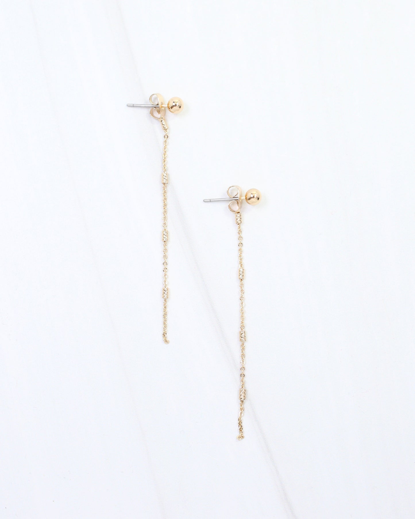 Maite Chain Dangle Earring WR Gold