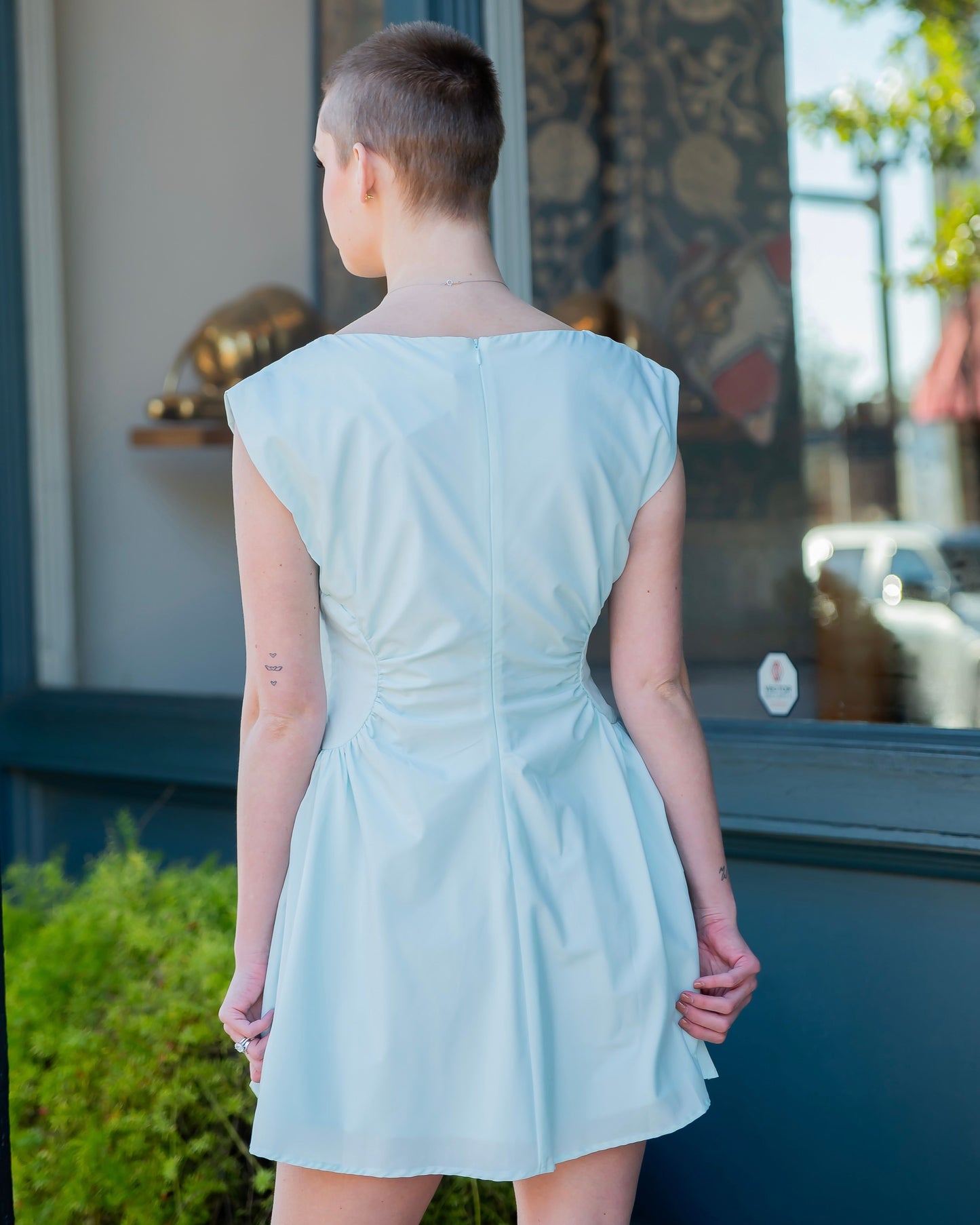 Amy Ruched Sides Dress